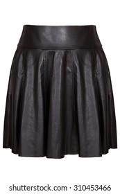 Leather Midi Skirt