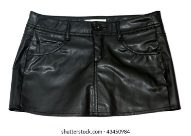 Leather Mini Skirt