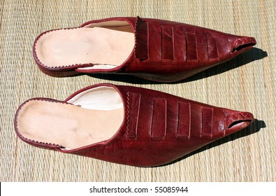 Leather Mule Shoes