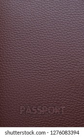 Leather Passport Cover, Example For Cover Design