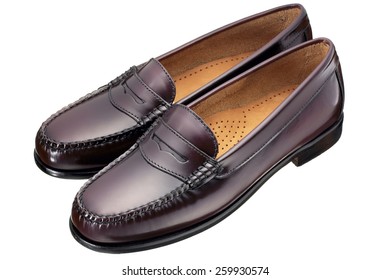 Leather Penny Loafers Stock Photo 259930574 | Shutterstock