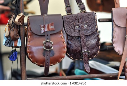 Leather Pouch On The Market