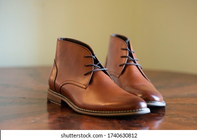Leather shoes Italian chukka boots