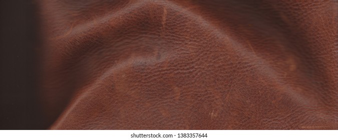 Leather Texture Close Up Grain - Shutterstock ID 1383357644