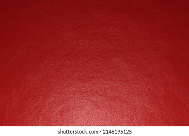 Leather texture, flat view. The name of the color is red. Gradient with light coming from bottom - Shutterstock ID 2146195125