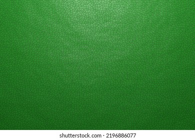 Leather Texture, Flat View. The Name Of The Color Is Lime Green. Gradient With Light Coming From Top