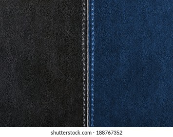 leather texture and seam