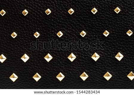 leather texture with staves background 