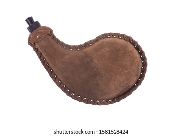 leather water flask