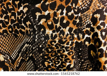 leathersnake patten texture closeup for background