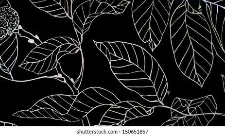 Leave Pattern Background