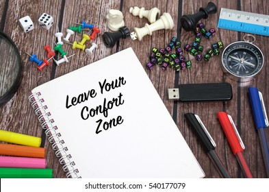 621 Life begins end your comfort zone Images, Stock Photos & Vectors