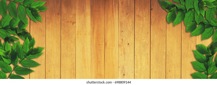 Piece Wood On Leaveswooden Texture Background Stock Photo (Edit Now ...
