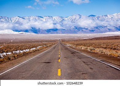 Leaving Death Valley