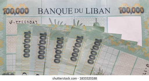 The Lebanese 100000 Lira Bill