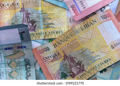 Lebanese Lira (Lebanese Pound) currency - The Lebanese currency has lost more than 90 percent of its value since October 2019