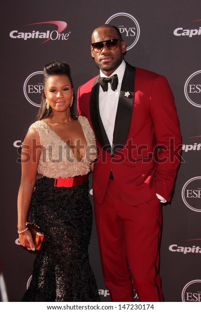 ESPY Award Couples: LeBron James and Savannah Brinson 