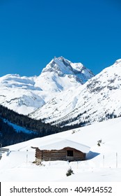 Lech Winter Landscape, Austria