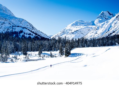 Lech Winter Landscape, Austria
