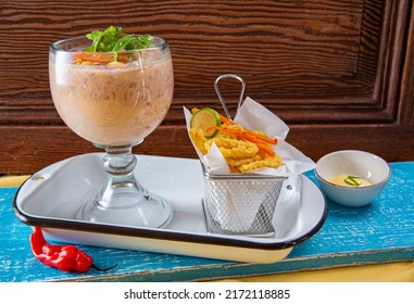 
Leche De Tigre, Peruvian Ceviche Dish