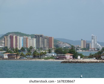 Lecheria Skyline View From El Morro Depicting Residential Life, Luxury, And Sense Of Normalcy In Highly Dynamic, Volatile Times In The Crisis Ridden Nation.