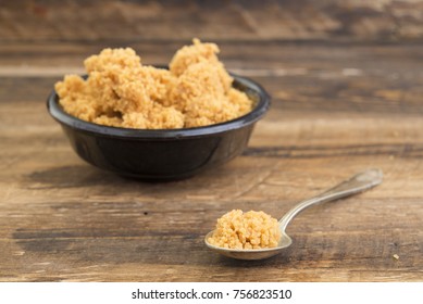 Lecithin in rustic table