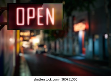 LED Display - Open Signage