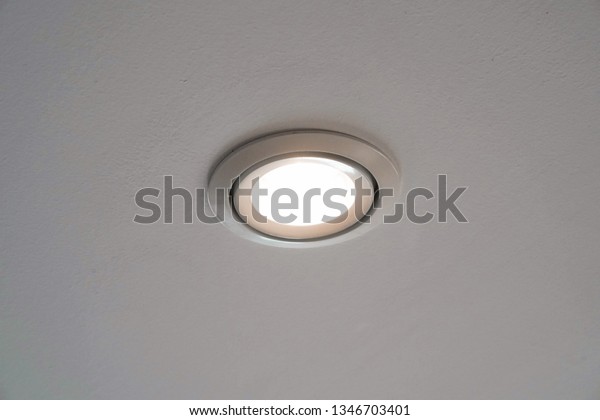 Led Downlight Ceiling Light Installed On Stock Photo Edit Now