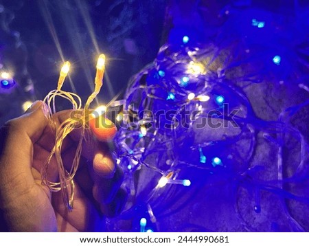 LED Fairy Light in Hand
