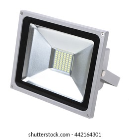 Led Floodlight On White Background