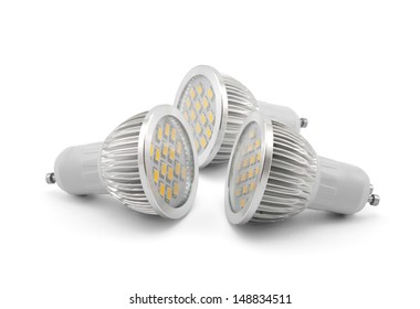 Led Light Bulbs With Clipping Path