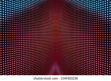 Led light Pattern technology Abstract background