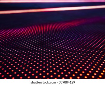 Led Light Pattern Technology Abstract Background