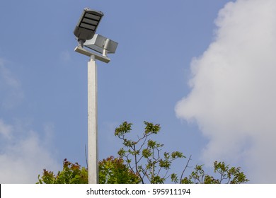 LED Light Pole.