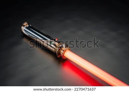 LED Light Sword close up