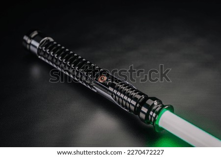LED Light Sword close up