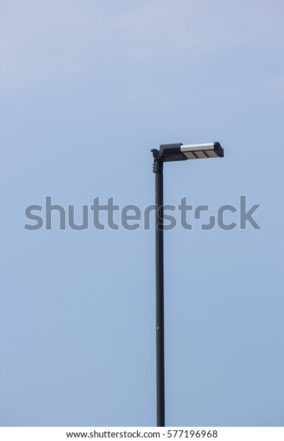 LED poles help to\
save cost of car park 