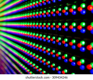 LED RGB background texture