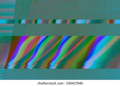 LED Screen Glitch.