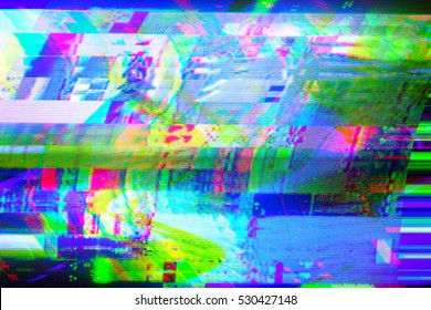 LED Screen Glitch.