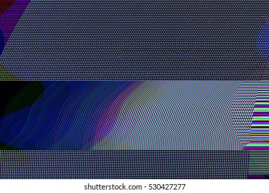 LED Screen Glitch.