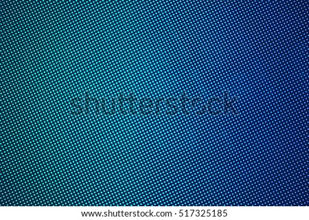 LED screen gradient blue green dots abstract background