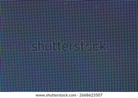 LED screen texture abstract background close up