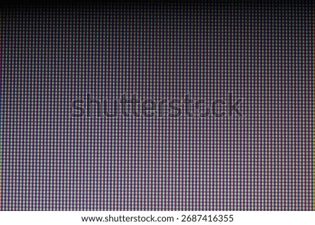LED screen texture abstract background close up