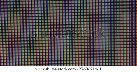 LED screen texture abstract background close up