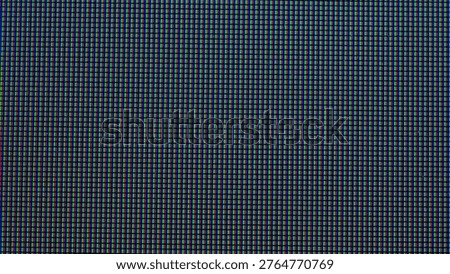 LED screen texture abstract background close up