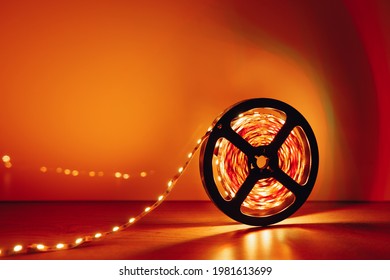 Led Strip Orange Light Roll