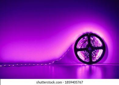 Led Strip Purple Light Roll