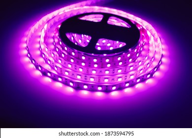 Led Strip Purple Light Roll