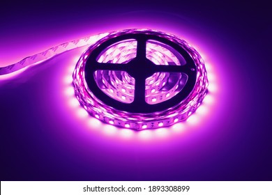 Led Strip Purple Light Roll